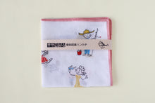 画像をギャラリービューアに読み込む, 復刻図案ハンカチ サザエ・カツオ・ワカメ