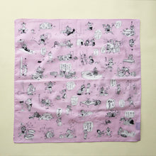 画像をギャラリービューアに読み込む, いじわるばあさん バンダナ ピンク