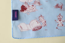 画像をギャラリービューアに読み込む, いじわるばあさん バンダナ 水色