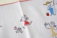 画像をギャラリービューアに読み込む, 復刻図案ハンカチ サザエ・カツオ・ワカメ