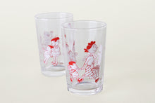 画像をギャラリービューアに読み込む, グラス 白赤(わかめちゃん)