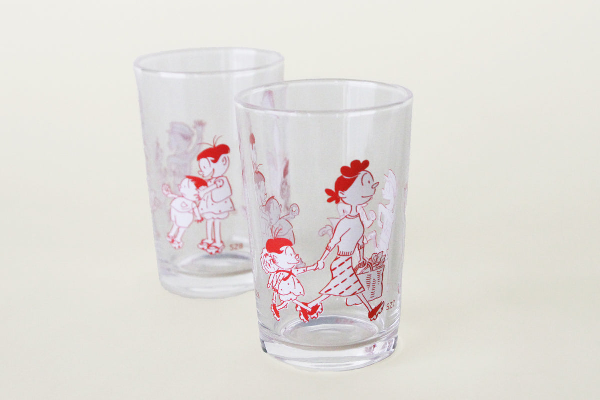 赤い海馬装飾グラス 赤い海馬装飾グラス 赤い海馬装飾グラス ロックグラス(並び順：標準)