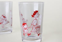 画像をギャラリービューアに読み込む, グラス 白赤(わかめちゃん)