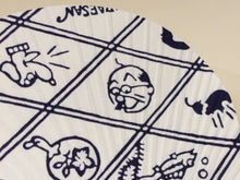 画像をギャラリービューアに読み込む, 手ぬぐい竹製うちわ 復刻図案手ぬぐい格子