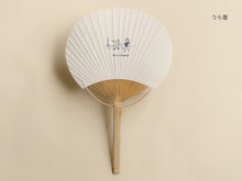 画像をギャラリービューアに読み込む, 手ぬぐい竹製うちわ やじきた茶色