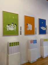 画像をギャラリービューアに読み込む, サザエさん B2ポスター ピクニック(黄緑)