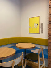 画像をギャラリービューアに読み込む, サザエさん B2ポスター ワカメ(オレンジ)