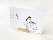 画像をギャラリービューアに読み込む, 真鍮製のカードスタンド