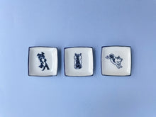 画像をギャラリービューアに読み込む, 箸置き小皿 イヌ 昼寝