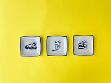 画像をギャラリービューアに読み込む, 箸置き小皿 ネコ 昼寝