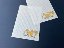 画像をギャラリービューアに読み込む, 町子の復刻便箋 ふみきり