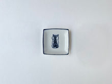 画像をギャラリービューアに読み込む, 箸置き小皿 イヌ 後ろ姿