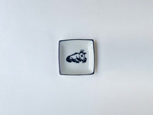 画像をギャラリービューアに読み込む, 箸置き小皿 ネコ 昼寝