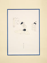 画像をギャラリービューアに読み込む, サザエさん B2ポスター ワカメ鏡