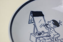 画像をギャラリービューアに読み込む, サザエさん 豆皿 ワカメ 鏡台