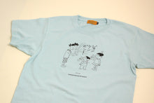 画像をギャラリービューアに読み込む, サザエさん Tシャツ 水色