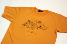 画像をギャラリービューアに読み込む, サザエさん Tシャツ 橙色