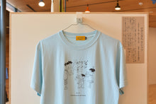 画像をギャラリービューアに読み込む, サザエさん Tシャツ 水色