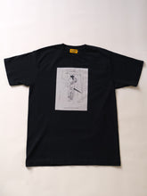 画像をギャラリービューアに読み込む, サザエさん黒染めTシャツ　雨
