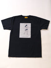 画像をギャラリービューアに読み込む, サザエさん黒染めTシャツ　クラッチ

