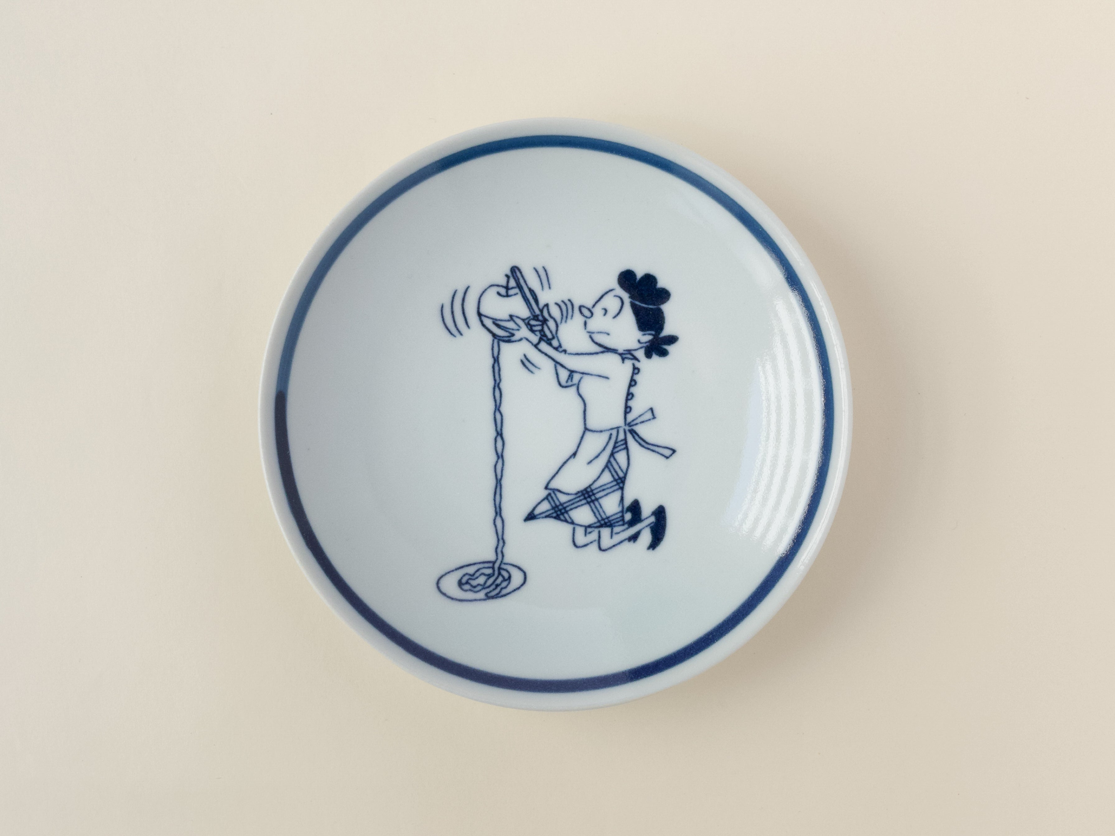 豆皿 サザエ りんご – 長谷川町子美術館 通信販売部