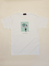 画像をギャラリービューアに読み込む, サザエさんと展覧会を見るTシャツ
