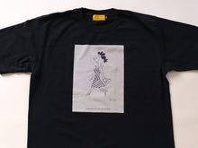 画像をギャラリービューアに読み込む, サザエさん黒染めTシャツ　ワンピース

