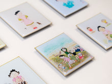 画像をギャラリービューアに読み込む, 「新作」サザエさん色紙のマグネット　「サザエさん」
