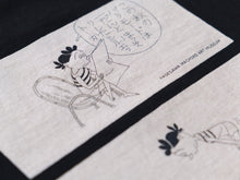 画像をギャラリービューアに読み込む, サザエさん黒染めTシャツ　パリモード
