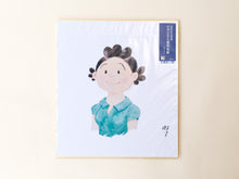 画像をギャラリービューアに読み込む, 「復刻」サザエさん色紙　「サザエさん」
