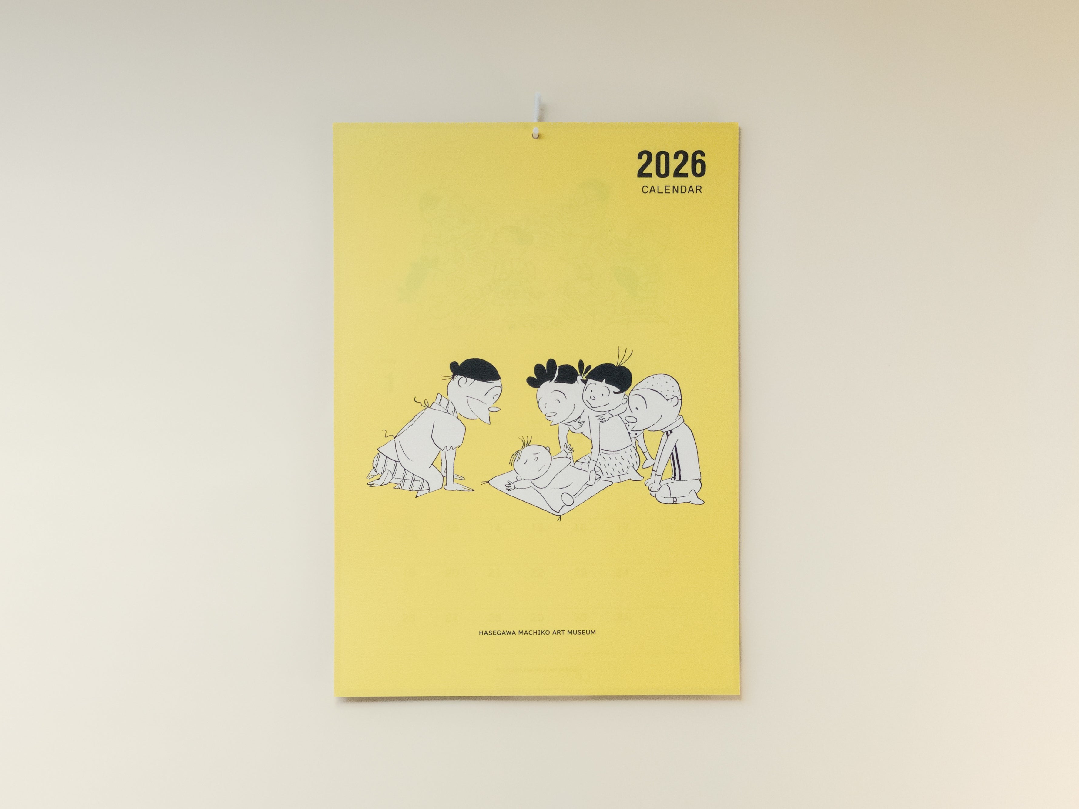 サザエさんカレンダー 2026（壁掛けタイプ） – 長谷川町子美術館 通信