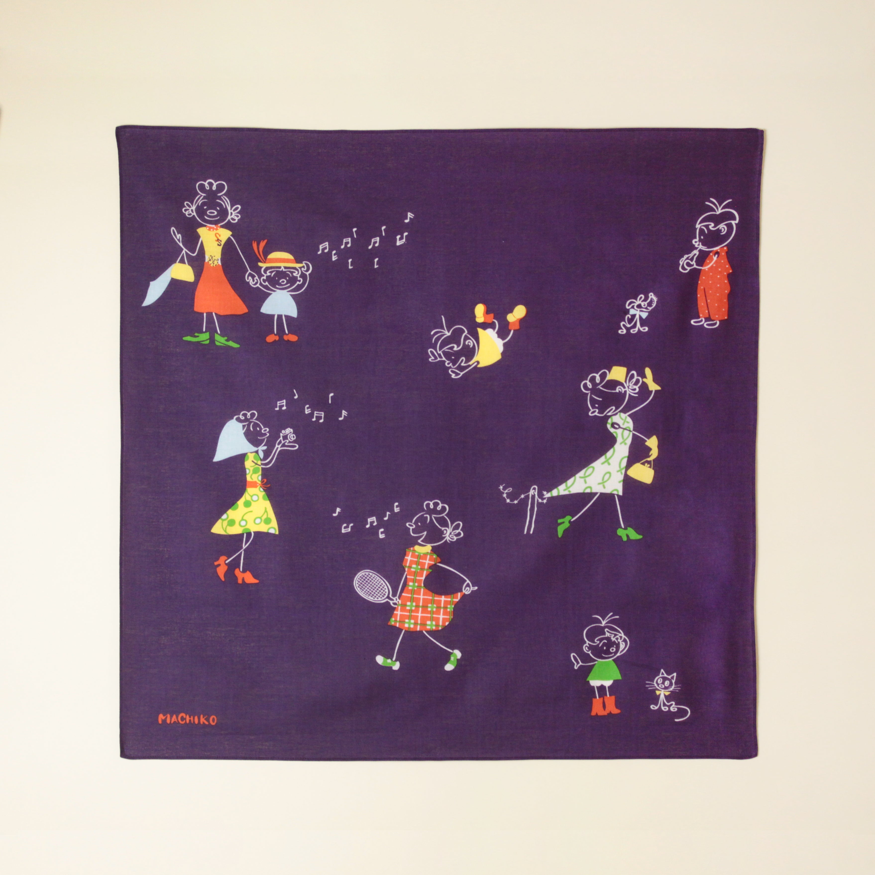 サザエさん 年表 風呂敷 長谷川町子 記念品 特典 限定版 コレクター向け サザエさん 年表 風呂敷 長谷川町子 記念品 特典 限定版